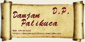 Damjan Palikuća vizit kartica